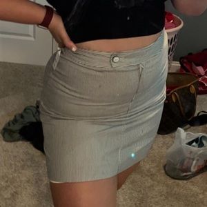 Tight fitted skirt